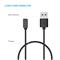 FIXED USB-A Charging Kábel Xiaomi Mi Band/Smart Band 8/9/Pro/Active, fekete FIXDW-1176 small