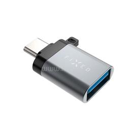 FIXED USB-C - USB-A átalakító, aluminum, szürke FIXA-UC-GR small