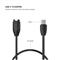 FIXED USB-C csatlakozású okosóra töltőkábel Garmin Forerunner/Fenix/Venu/Vívoactive/Instinct készülékhez 2m, fekete FIXDW-796-C2 small