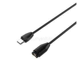 FIXED USB-C töltőkábel Garmin Fenix 5/6/7/7X, Epix, Venu 2/3, Vívoactive 3/4/5 okosórákhoz, fekete FIXDW-796-C small