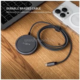FIXED Wireless töltő Magsafe támogatással, szürke FIXMPADP2-GR small