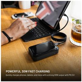 FIXED Zen 10 Pro 10 000 mAh Powerbank, fekete FIXZENP-10-BK small