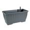 FLAIR 61540 hidrokultúrás antracit 40 cm balkonláda FLAIR_61540 small
