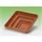 FLAIR Sydney 61299 terra 30x30 alátéttel szögletes virágcserép FLAIR_61299 small