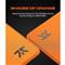 FNATIC GEAR Dash2 MAX XL gaming egérpad sunset orange MP0007-002 small