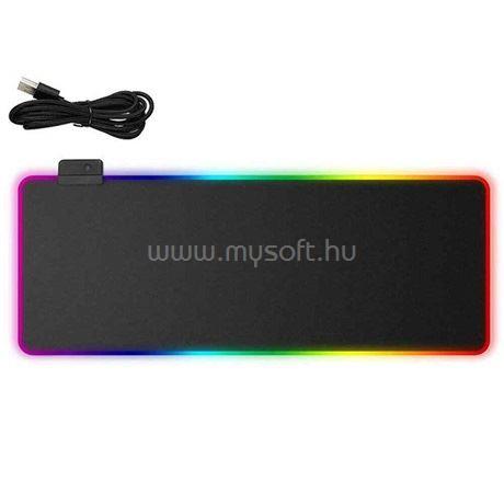 FOREV RGB LED-es gamer egérpad