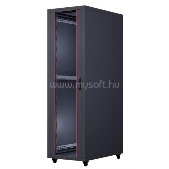 FORMRACK 12U Betaline 600x1000 19" szabadon álló rack szekrény - RAL9005 (fekete)