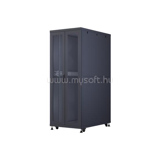FORMRACK 36U Server 800x1200 mm 19" szerver rack szekrény RAL9005 (fekete)