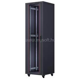 FORMRACK RAL9005 20U Cosmoline 600x600 19" szabadon álló rack szekrény (fekete) CSM-20U6060 small