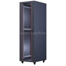 FORMRACK RAL9005 26U Cosmoline 600x800 19" szabadon álló rack szekrény (fekete) CSM-26U6080 small