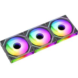 FORMULA Cooler 12cm - 3 db Air Bridge BK (19-27,5dB, max. 63,2 m3/h, 4pin csatlakozó, hydro bearing, ház hűtésre, ARGB) AIR_BRIDGE_BK small