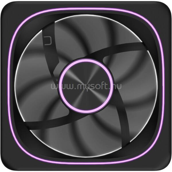 FORMULA Cooler 12cm - Air Fusion 1 BK (29,93dB, max. 39.11 CFM, PWM4-Pin+ARGB3-Pin, hydro bearing, ház hűtésre, ARGB)