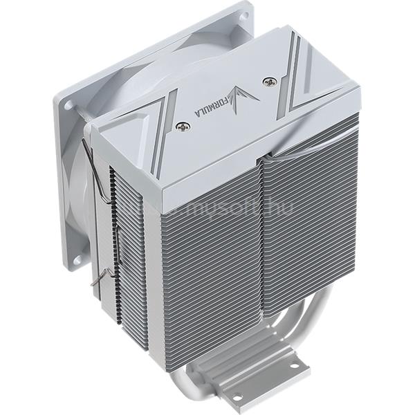 FORMULA CPU Cooler - Ice Burg ARPW 4P (17-34dB, 4pin csatlakozó, 4 db heatpipe, 9cm, PWM, ARGB)