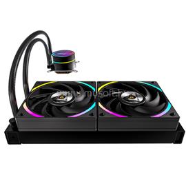 FORMULA CPU Water Cooler - Oasis L240 ARGB BK (2x12cm, ARGB LED, fekete) OASIS_L240_ARGB_BK small