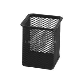 FORNAX Fémhálós írószertartó pohár szögletes (fekete) FORNAX_66079 small