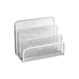 FORNAX Fémhálós levéltartó 3 rekeszes Fornax, ezüst FORNAX_1699 small
