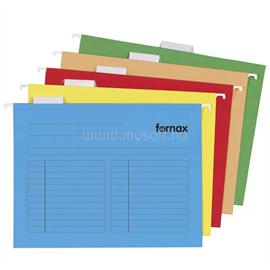 FORNAX Függőmappa A4, karton oldalzárt Fornax 33-V zöld FORNAX_203329 small