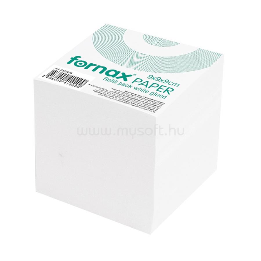 FORNAX Kockatömb ragasztott 9x9x9cm
