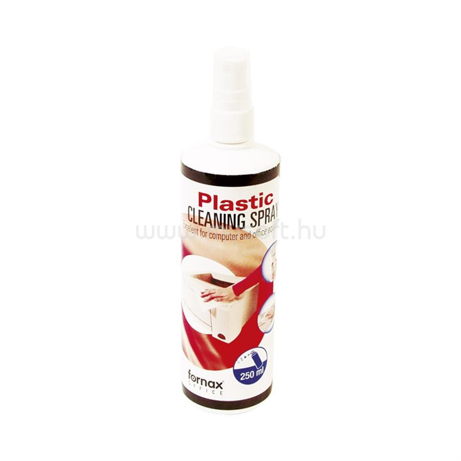 FORNAX Műanyag tisztító spray, számítástechnikai, 250ml, Fornax