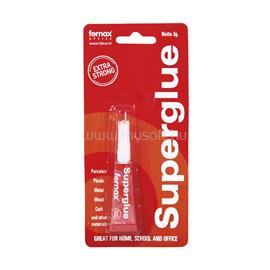 FORNAX Pillanatragasztó 3g Fornax Superglue bliszteres FORNAX_23316 small