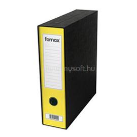 FORNAX Prestige A4 tokos 8cm sárga iratrendező FORNAX_A-8002 small