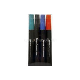 FOROFFICE Alkoholos marker Foroffice, kerek hegyű hegyű, 1,5-3mm, 4 db-os készlet, FOROFFICE_609765 small