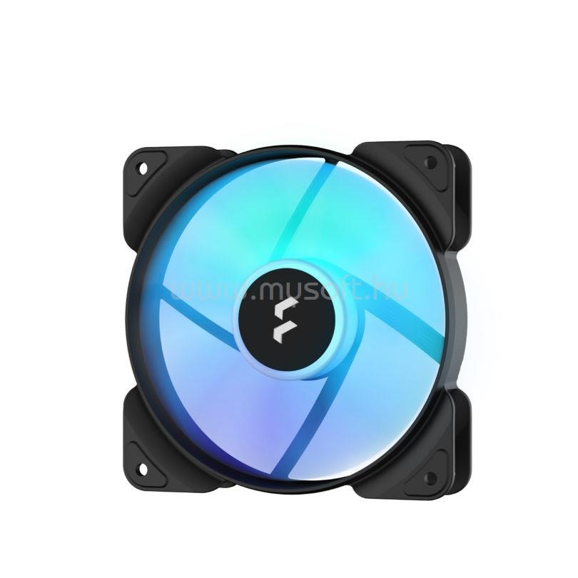 FRACTAL DESIGN 120mm Aspect 12 RGB PWM fekete ház hűtőventilátor