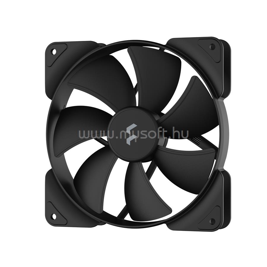 FRACTAL DESIGN 140mm Aspect 14 PWM fekete ház hűtőventilátor