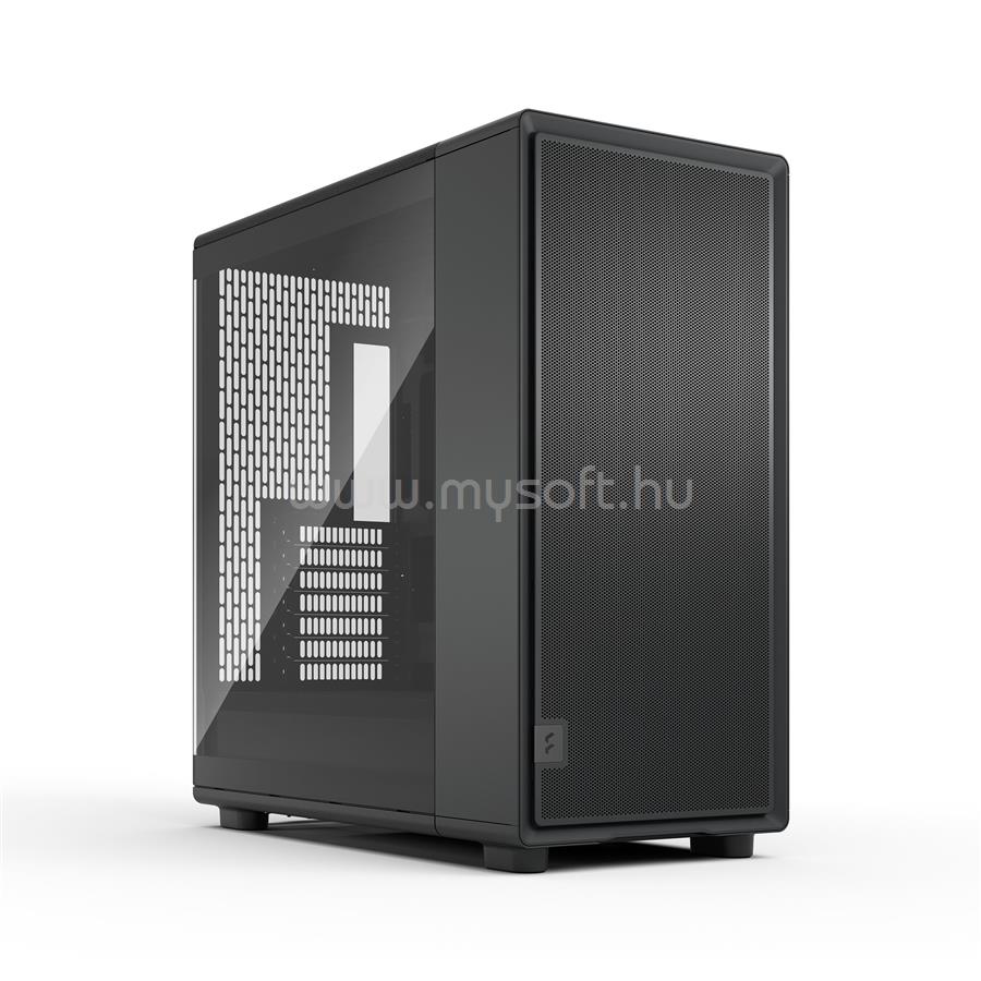 FRACTAL DESIGN Epoch XL Black TG Light Tint fekete (táp nélküli) ablakos E-ATX ház