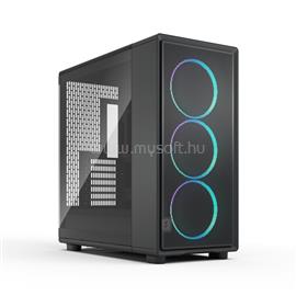 FRACTAL DESIGN Epoch XL Black TG RGB Light Tint fekete (táp nélküli) ablakos E-ATX ház FD-C-EPO1X-04 small