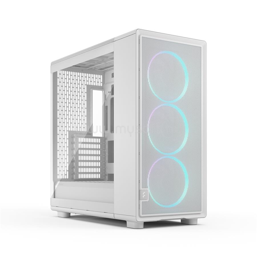 FRACTAL DESIGN Epoch XL White TG RGB Clear Tint fehér (táp nélküli) ablakos E-ATX ház