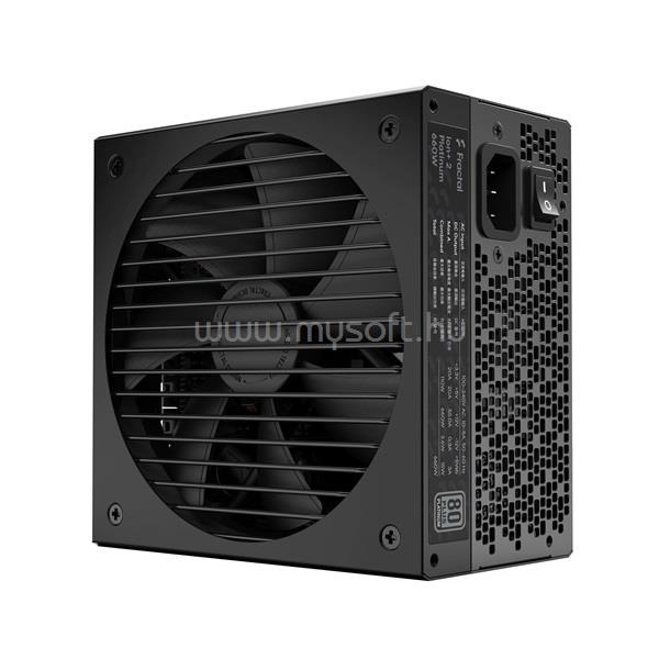 FRACTAL DESIGN Ion+ 2 660W 80+ Platinum ventillátorral moduláris dobozos tápegység