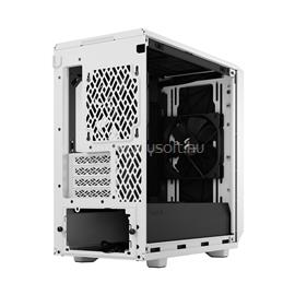 FRACTAL DESIGN Meshify 2 Mini White TG Clear Tint fehér (táp nélküli) ablakos mATX ház FD-C-MES2M-02 small