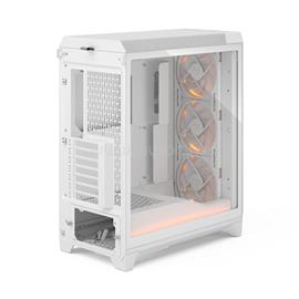 FRACTAL DESIGN Meshify 3 Ambience Pro RGB Fehér TG világos edzett üveg (táp nélküli) ablakos E-ATX ház FD-C-MES3A-05 small