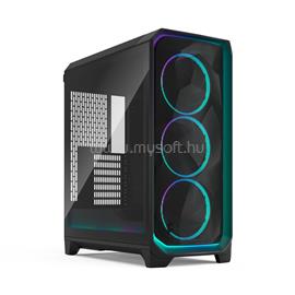 FRACTAL DESIGN Meshify 3 Ambience Pro RGB Fekete TG enyhén színezett edzett üveg (táp nélküli) ablakos E-ATX ház FD-C-MES3A-03 small