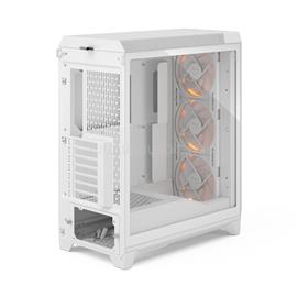 FRACTAL DESIGN Meshify 3 Fehér RGB TG világos edzett üveg (táp nélküli) ablakos E-ATX ház FD-C-MES3A-07 small