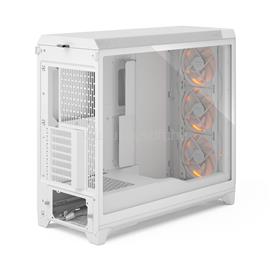 FRACTAL DESIGN Meshify 3 XL Fehér RGB TG világos edzett üveg (táp nélküli) ablakos E-ATX ház FD-C-MES3X-06 small