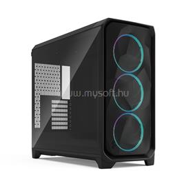 FRACTAL DESIGN Meshify 3 XL Fekete RGB TG enyhén színezett edzett üveg (táp nélküli) ablakos E-ATX ház FD-C-MES3X-04 small