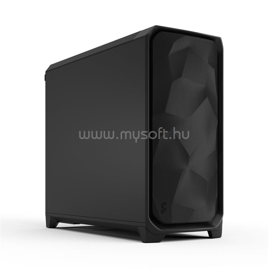 FRACTAL DESIGN Meshify 3 XL Fekete Solid (táp nélküli) ablakos E-ATX ház