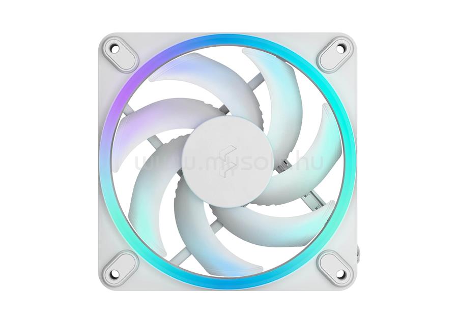 FRACTAL DESIGN Momentum 12 RGB Fehér ventilátor