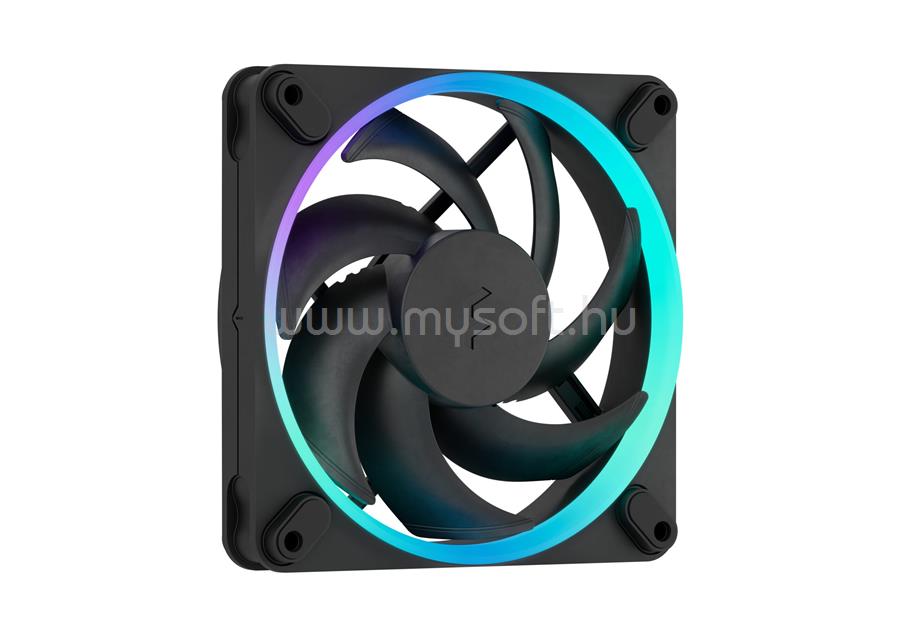 FRACTAL DESIGN Momentum 12 RGB fekete ventilátor