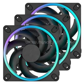 FRACTAL DESIGN Momentum 14 RGB 3-pack fekete 140mm ventilátor csomag FD-F-MR1-1403 small