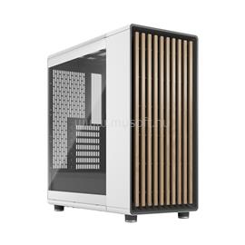 FRACTAL DESIGN North Fehér (Táp nélküli) ablakos ATX ház FD-C-NOR1C-04 small
