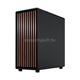 FRACTAL DESIGN North Fekete (Táp nélküli) ablakos ATX ház FD-C-NOR1C-01 small