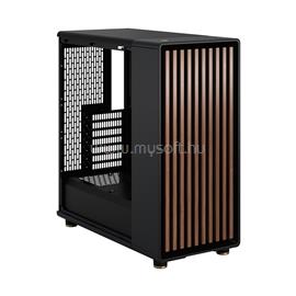 FRACTAL DESIGN North Fekete (Táp nélküli) ablakos ATX ház FD-C-NOR1C-01 small