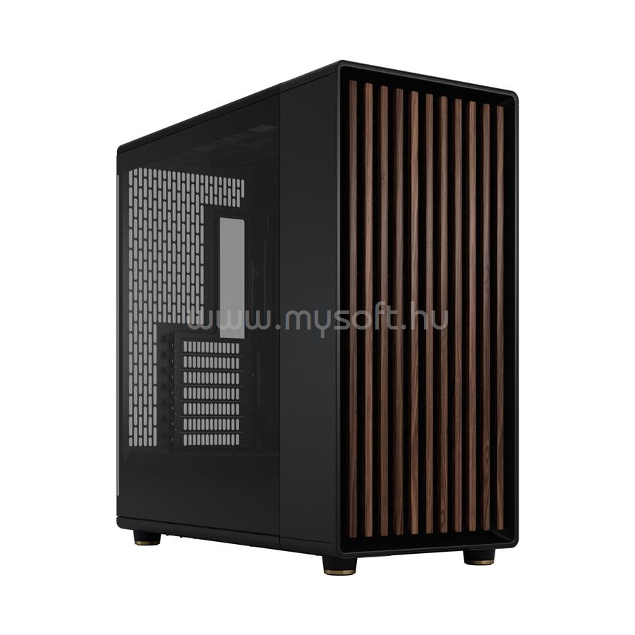 FRACTAL DESIGN North XL RC fekete (táp nélküli) ablakos EATX ház