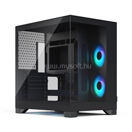 FRACTAL DESIGN Pop 2 Vision Black RGB fekete (táp nélküli) ablakos E-ATX ház FD-C-POV2A-02 small