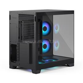 FRACTAL DESIGN Pop 2 Vision Black RGB fekete (táp nélküli) ablakos E-ATX ház FD-C-POV2A-02 small