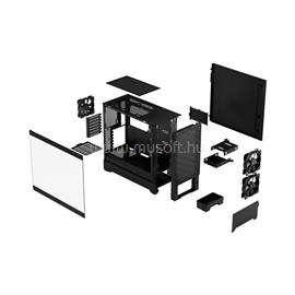 FRACTAL DESIGN Pop Air Fekete (Táp nélküli) világos ablakos ATX ház FD-C-POA1A-02 small