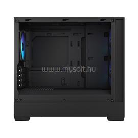 FRACTAL DESIGN Pop Mini Air RGB Fekete (Táp nélküli) világos ablakos mATX ház FD-C-POR1M-06 small